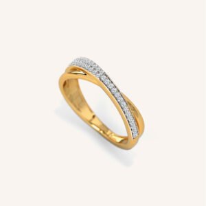 Beebeecraft Gold Plated Threader Ring